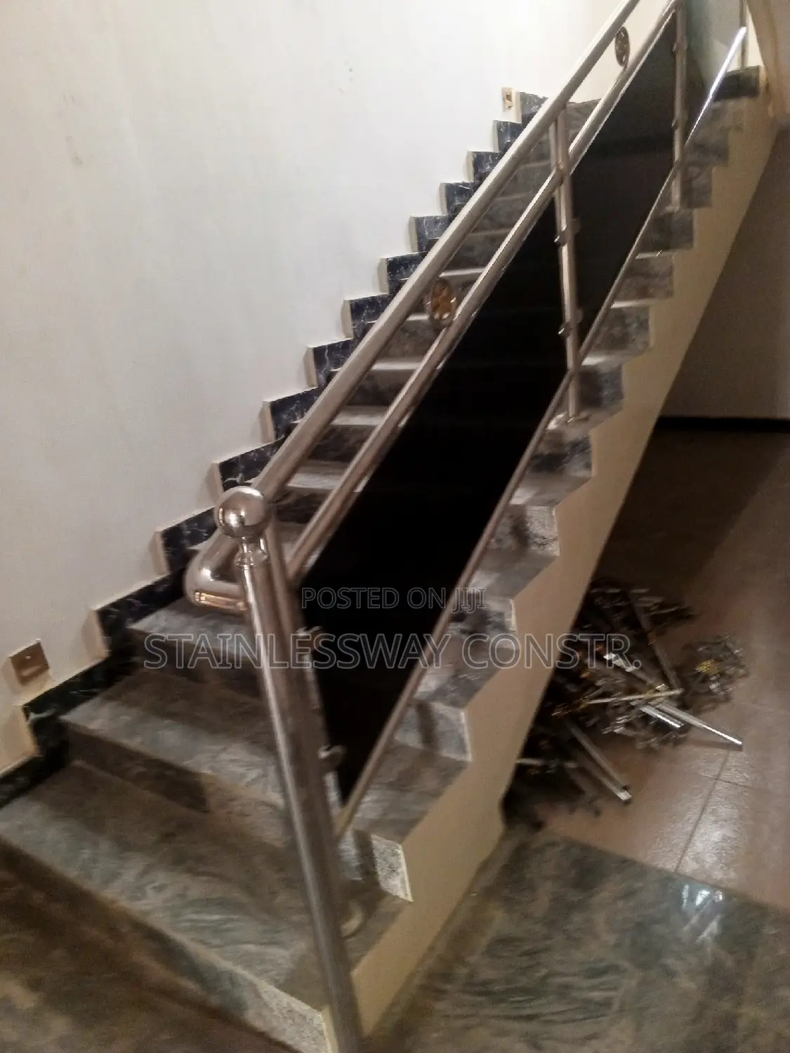 Stainless/Glass Railing Cz