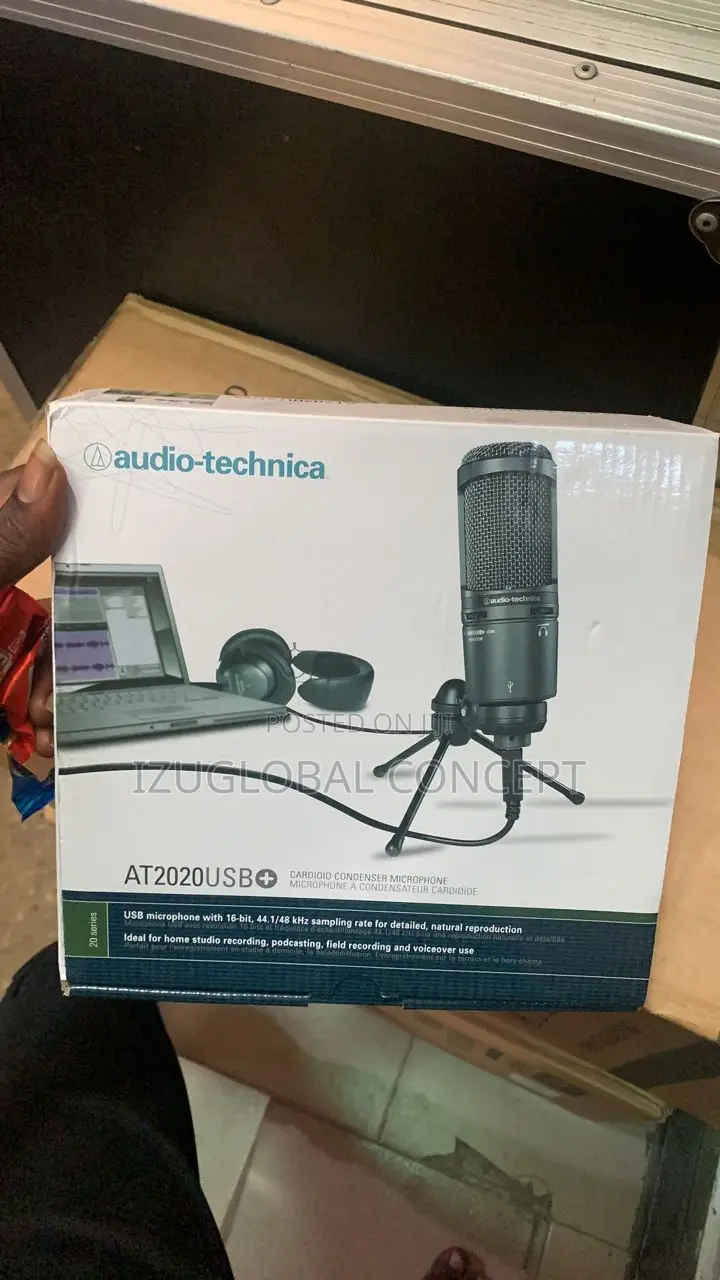 Audio-Technica AT2020USB+ Cardioid Condenser Microphone