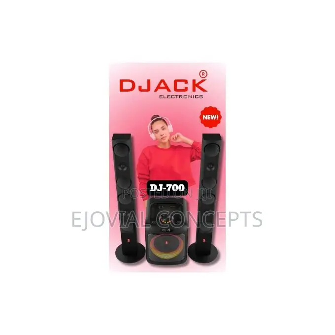 Djack 2.1 Powerful Bluetooth Home Theater DJ-700 New Design