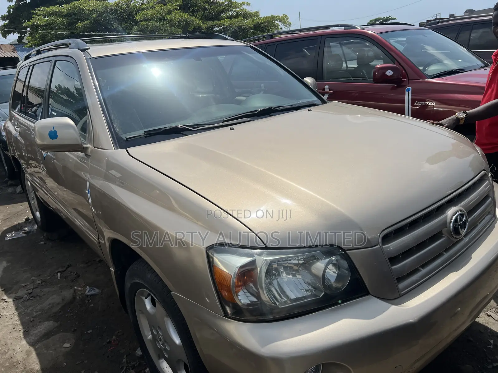Toyota Highlander 2004 Gold