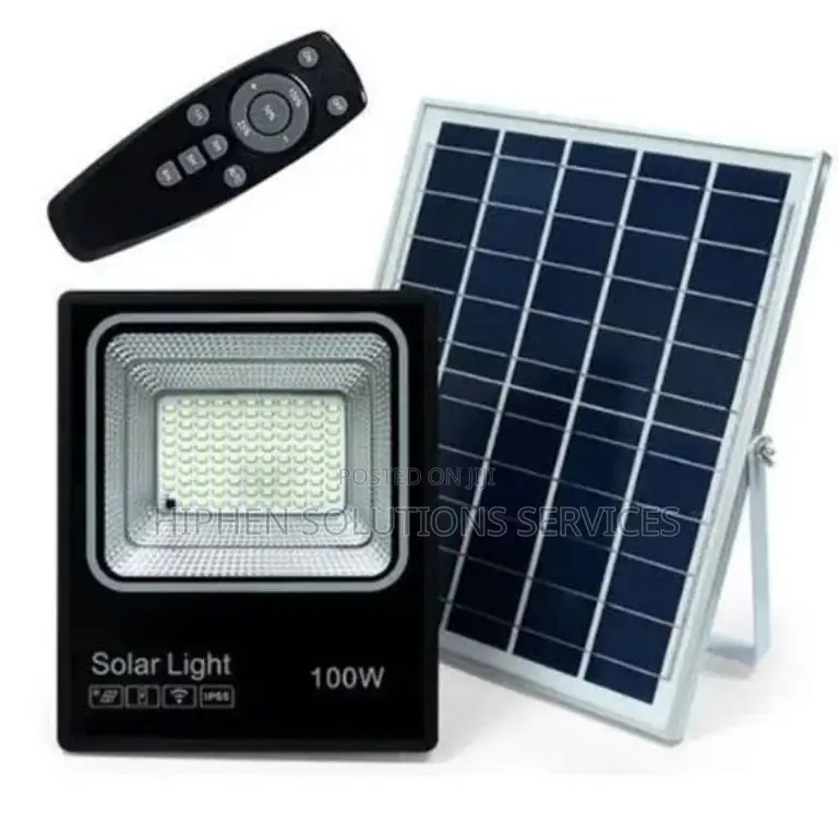 Solar Flood Light 100w - Extra Brightness