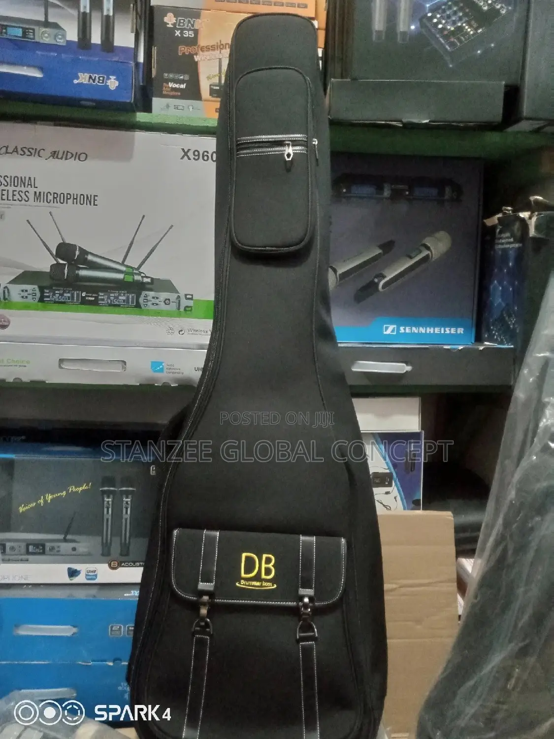 Drummer Boss Bass Guitar Bag