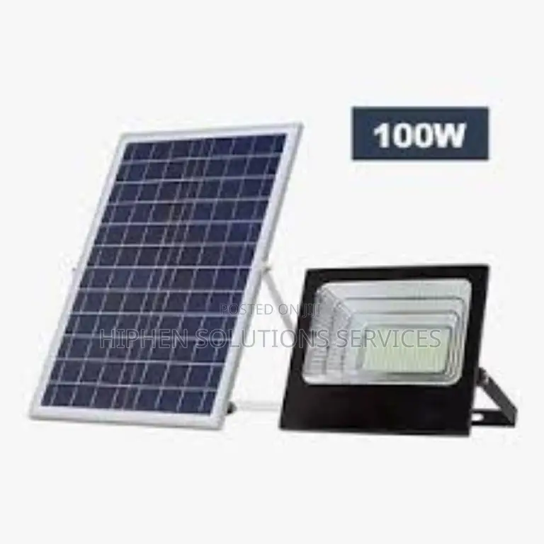 Alphar 100W Solar Flood Light