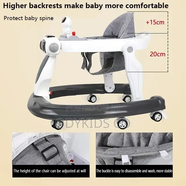 Quality Baby Walker 3 in 1 Babies Foldable Push Baby
Walker