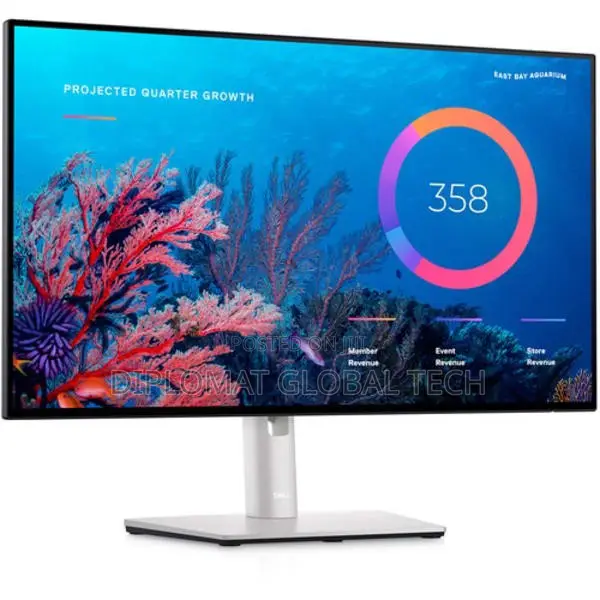 Ultrasharp U2422he Led 24" Monitor 1920 X 1080 Pixels Full H