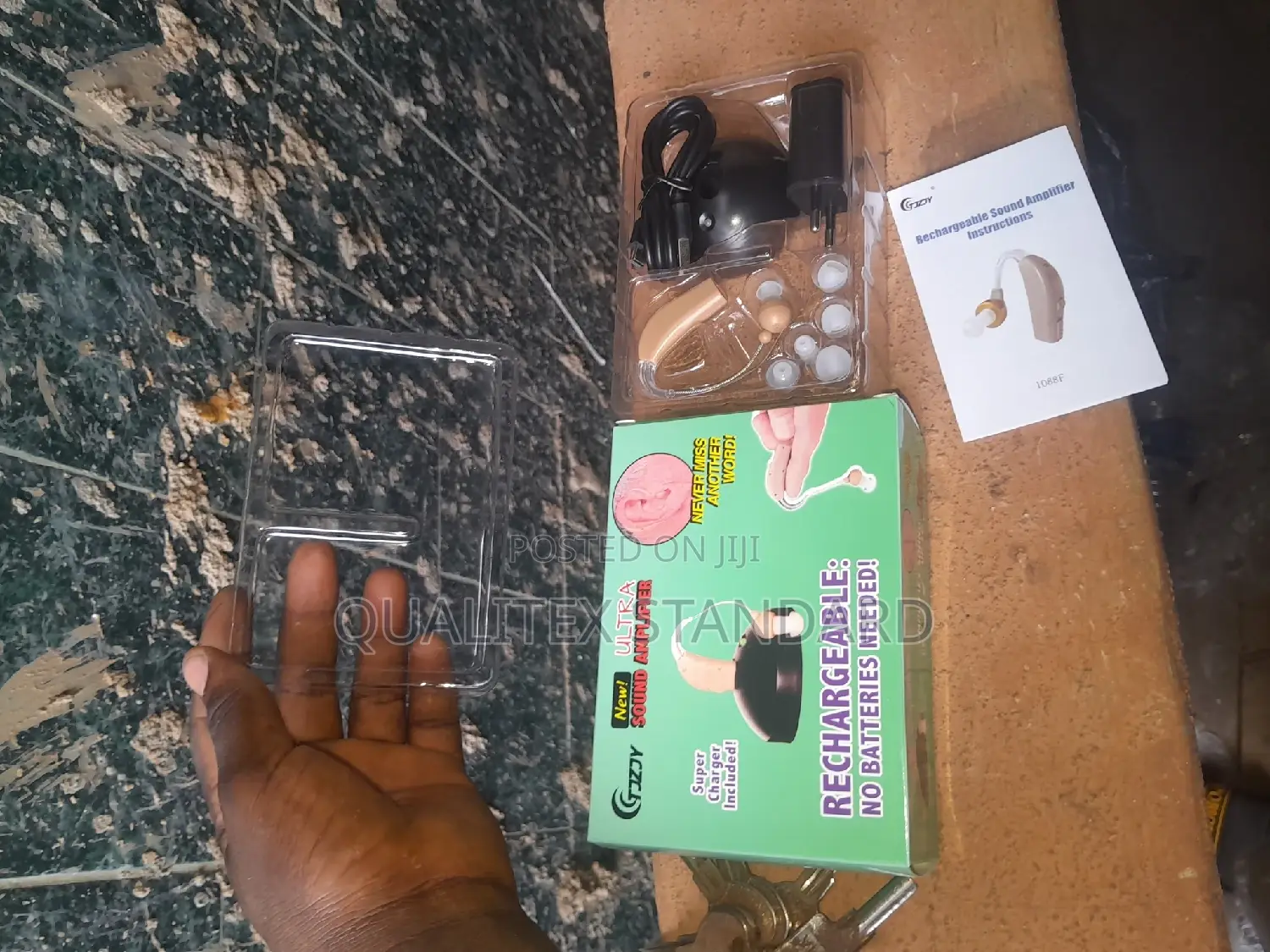 New Ultra Sound Amplifier ( Rechargeable Hearing Aid)