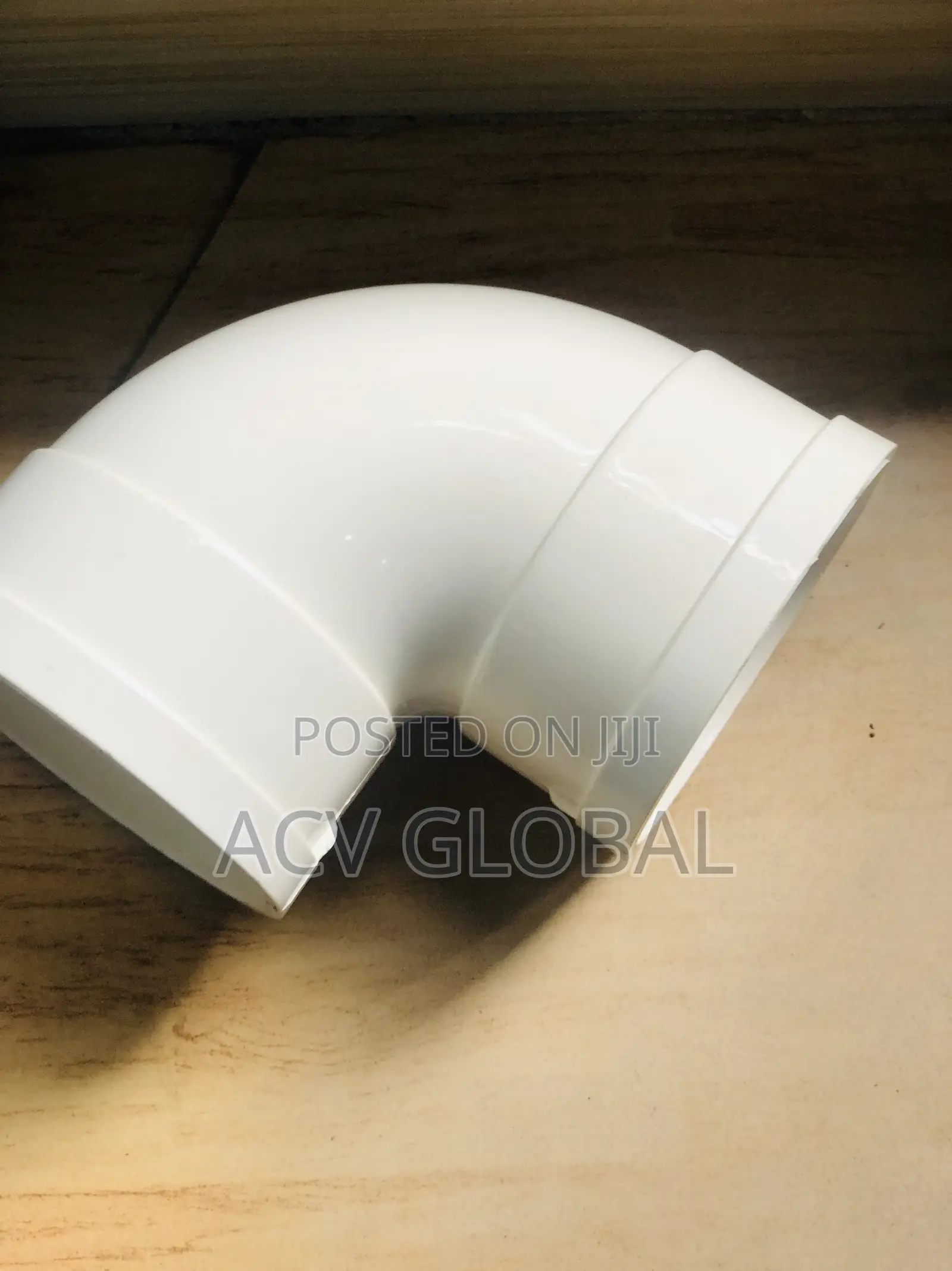 Original 4” Bend White Fittings