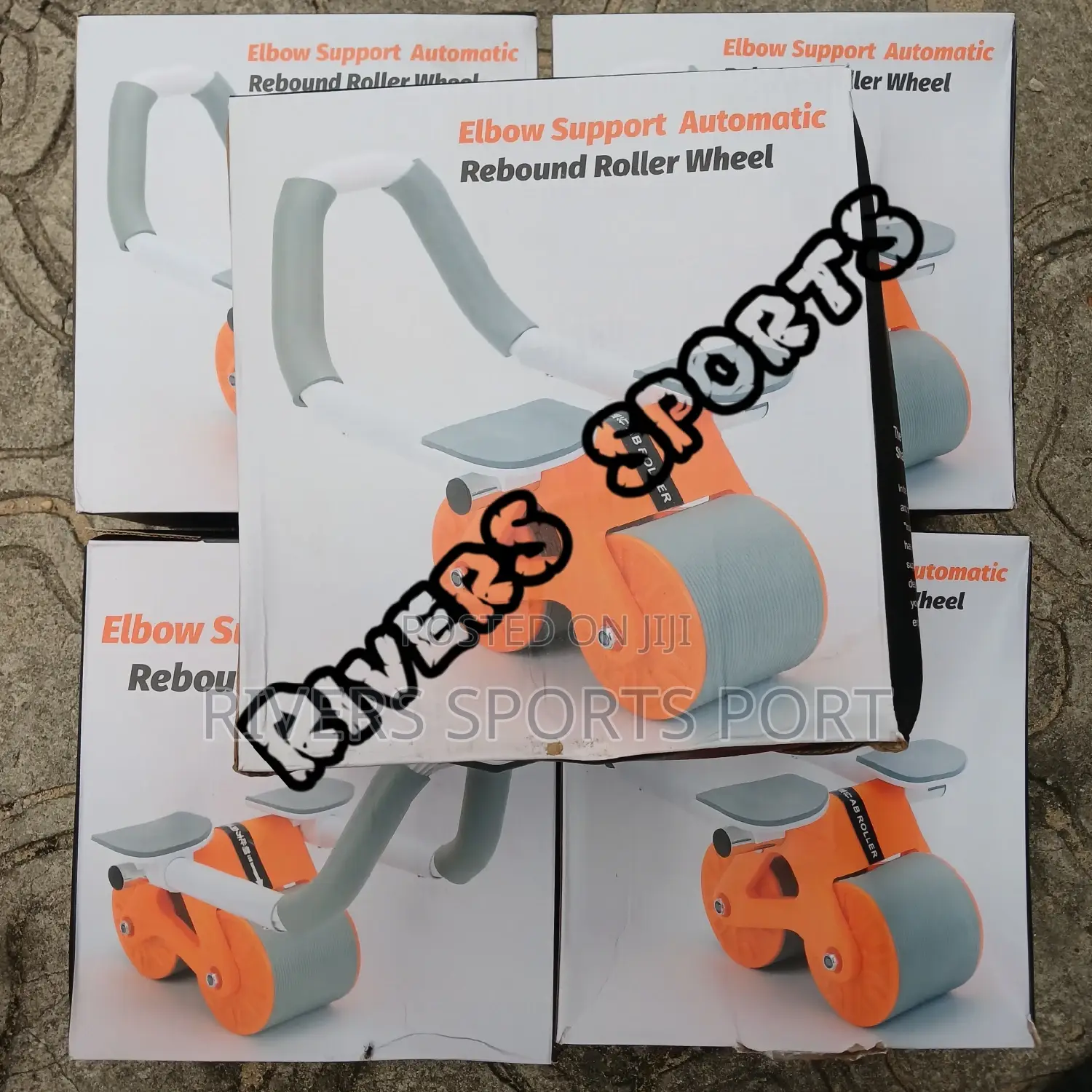 240kg Ab Roller Wheel Automatic Rebound With Elbow Support