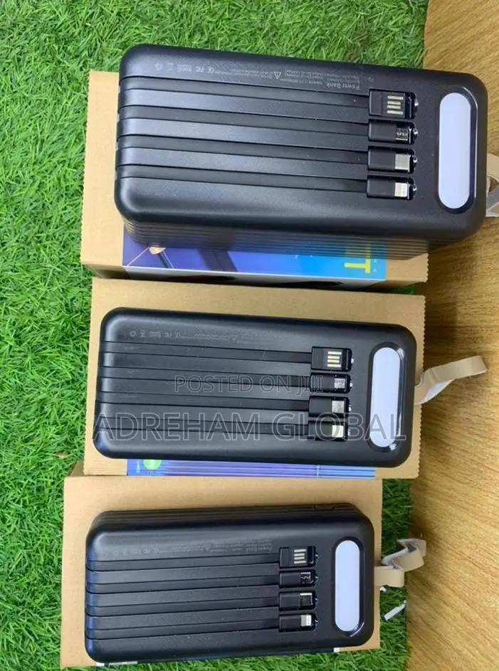 80,000mah Power Bank With Torchlight and Charging Cords