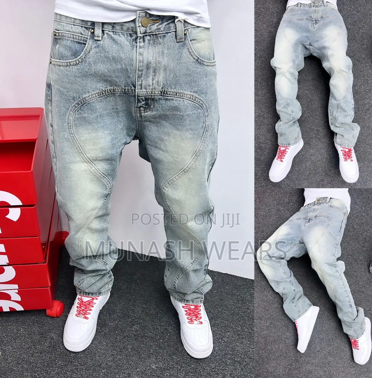Luxury Denim Baggy Jean