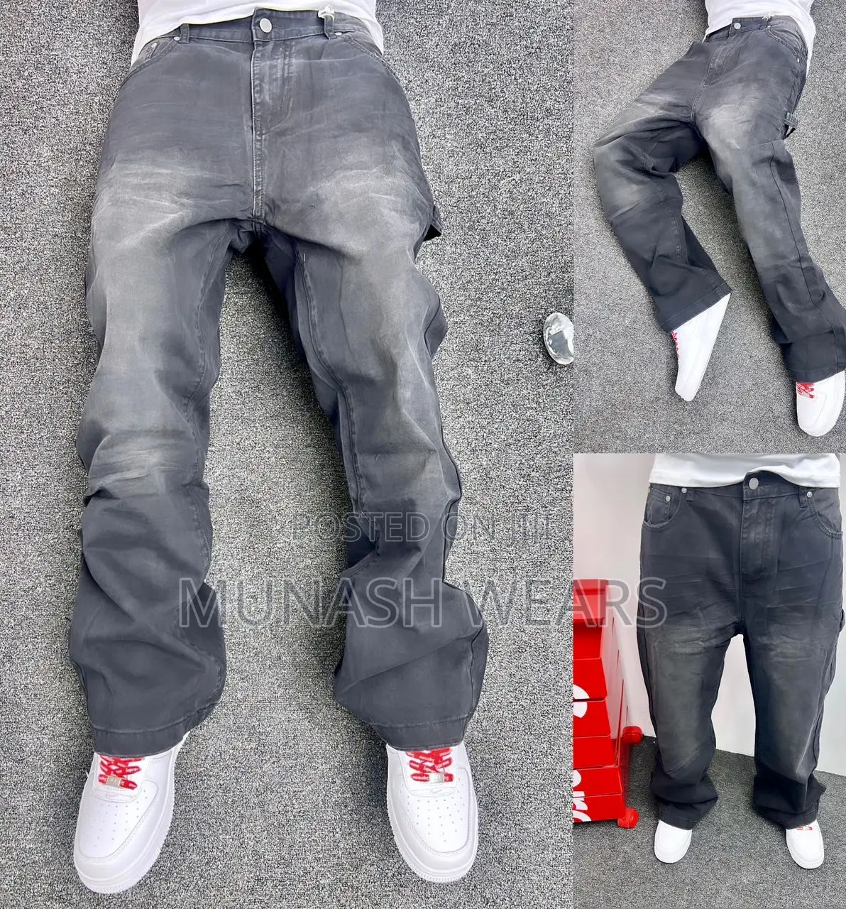 Luxury Denim Baggy Jean
