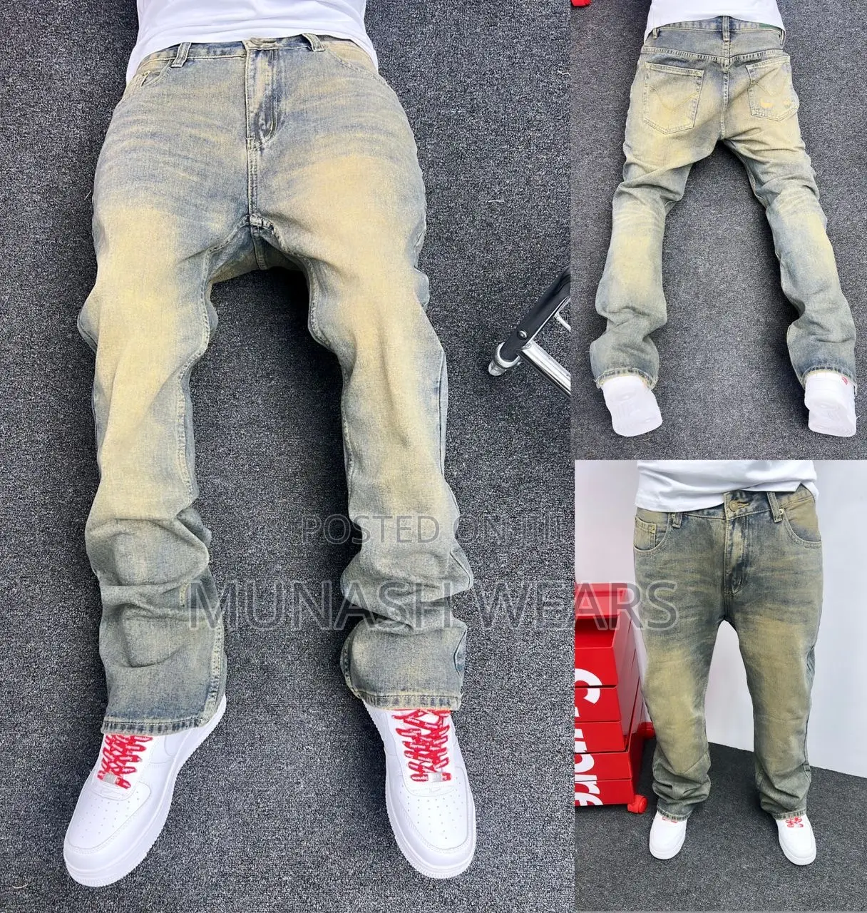 Luxury Denim Baggy Jean