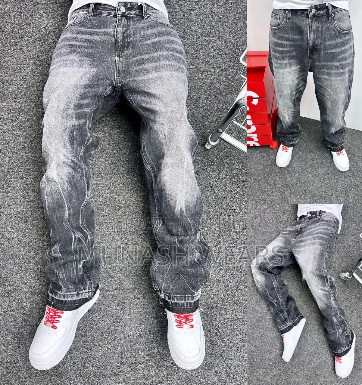 Luxury Denim Baggy Jean
