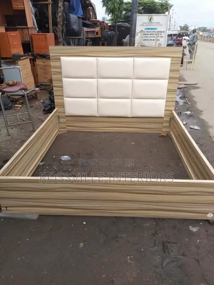 6×6 Bedframe With Side Table