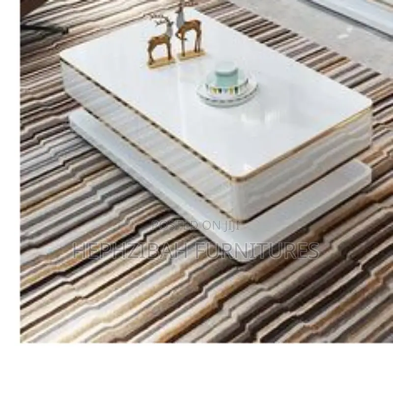 Modern White Modern Center Table