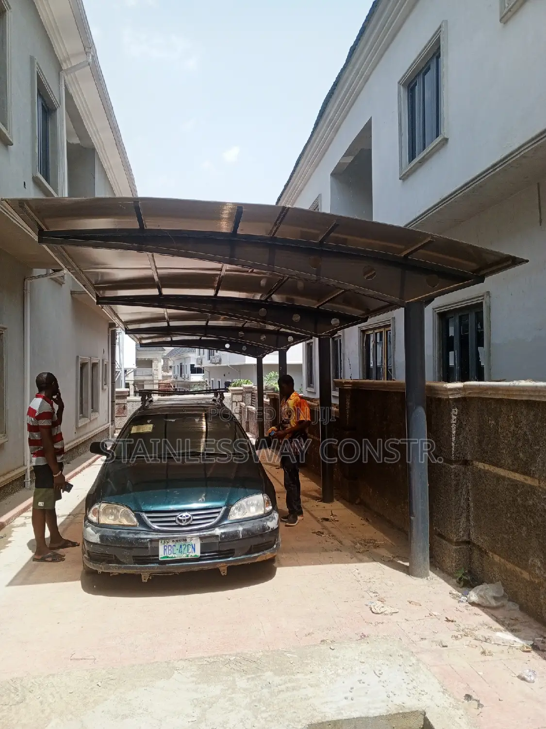 Skylight Carport for 2 Cars 2.0