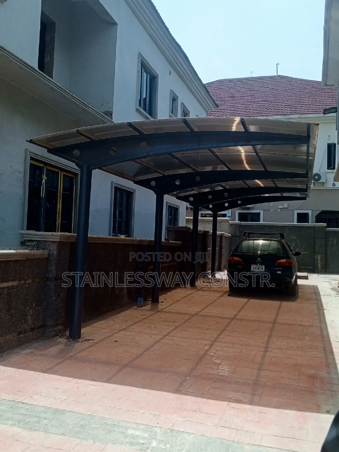 Skylight Carport for 2 Cars 2.0