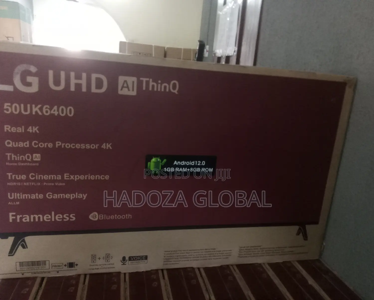 LG 49inches Smart TV With Netflix, Youtube and Wireless