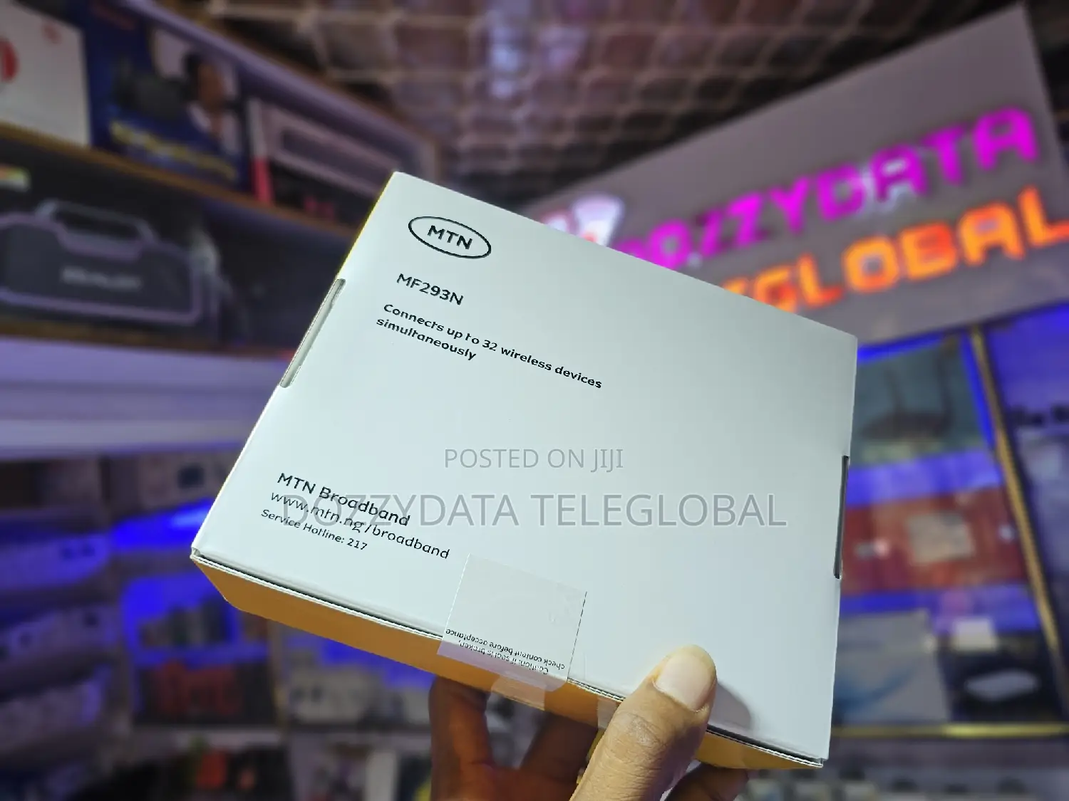 MTN 4G Wireless Router MF293N + Free 50GB Data on Activation