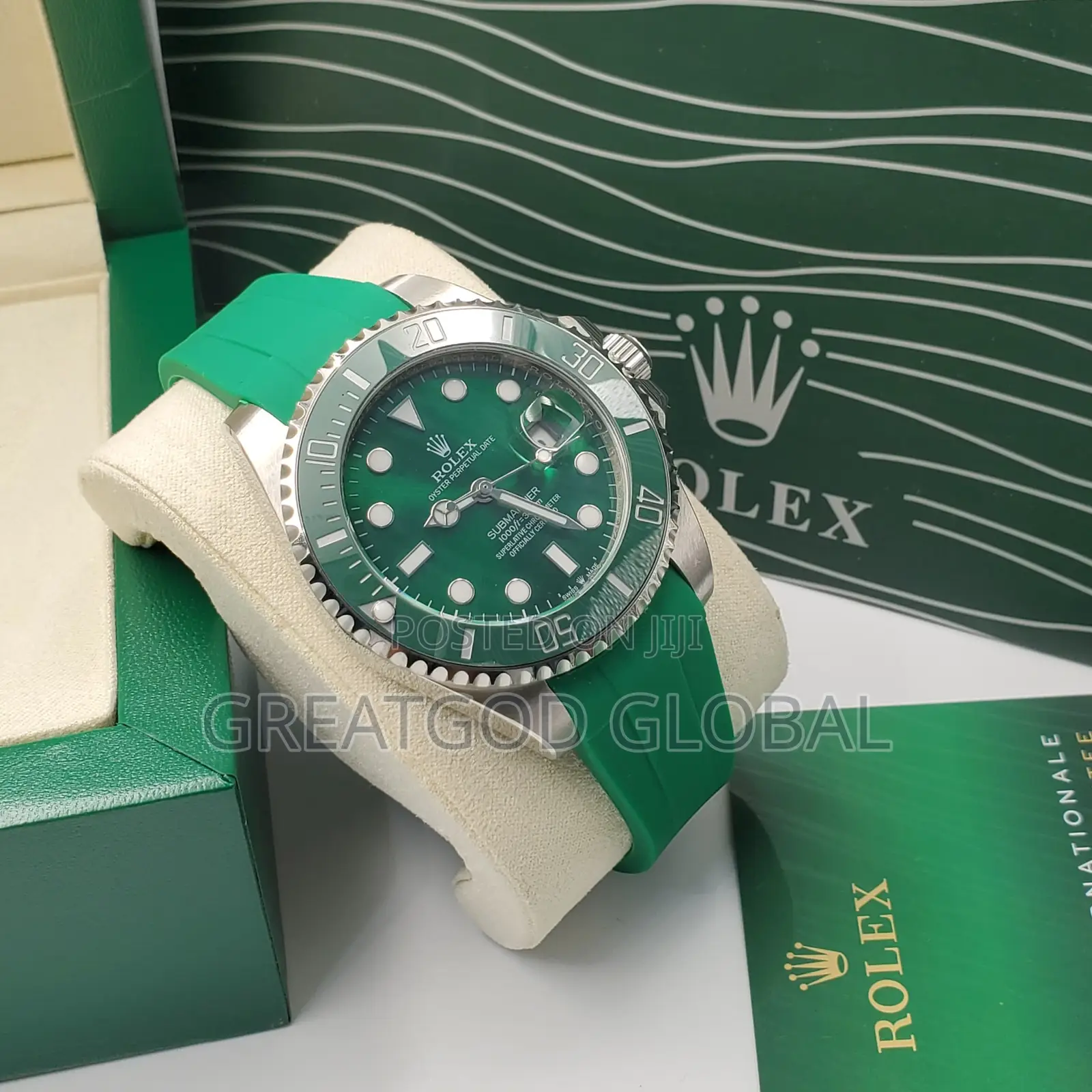 Luxury Rolex Design With Silicon Strap