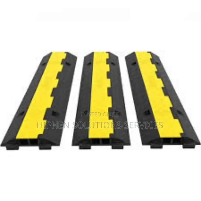 Heavy Duty Cable Wire Cord Cover Ramp Speed Bump Driveway