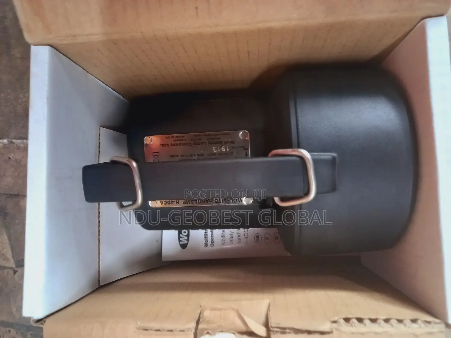 Wolf Safety WOLFLITE ATEX, Iecex, UKEX LED Handlamp 269 Lm