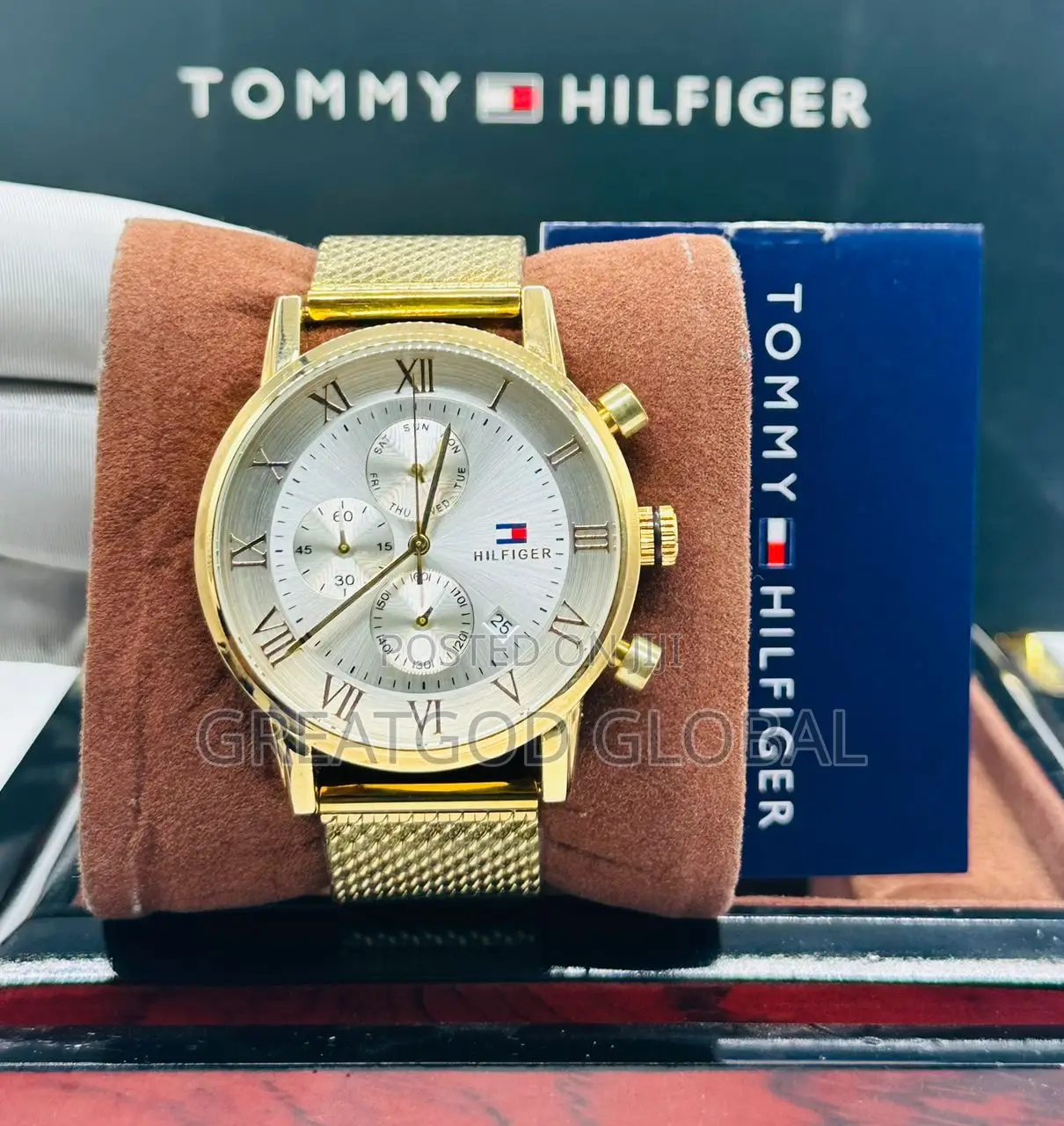 Brand : Tommy Hilfiger. With Box and Carrier Bag .
