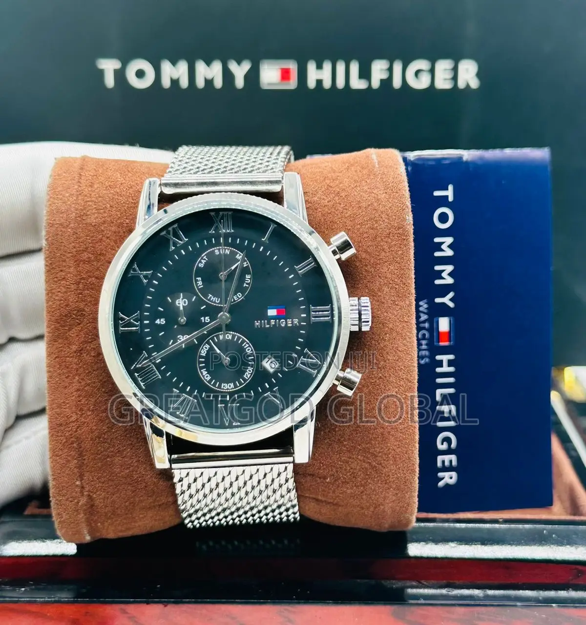 Brand : Tommy Hilfiger. With Box and Carrier Bag .