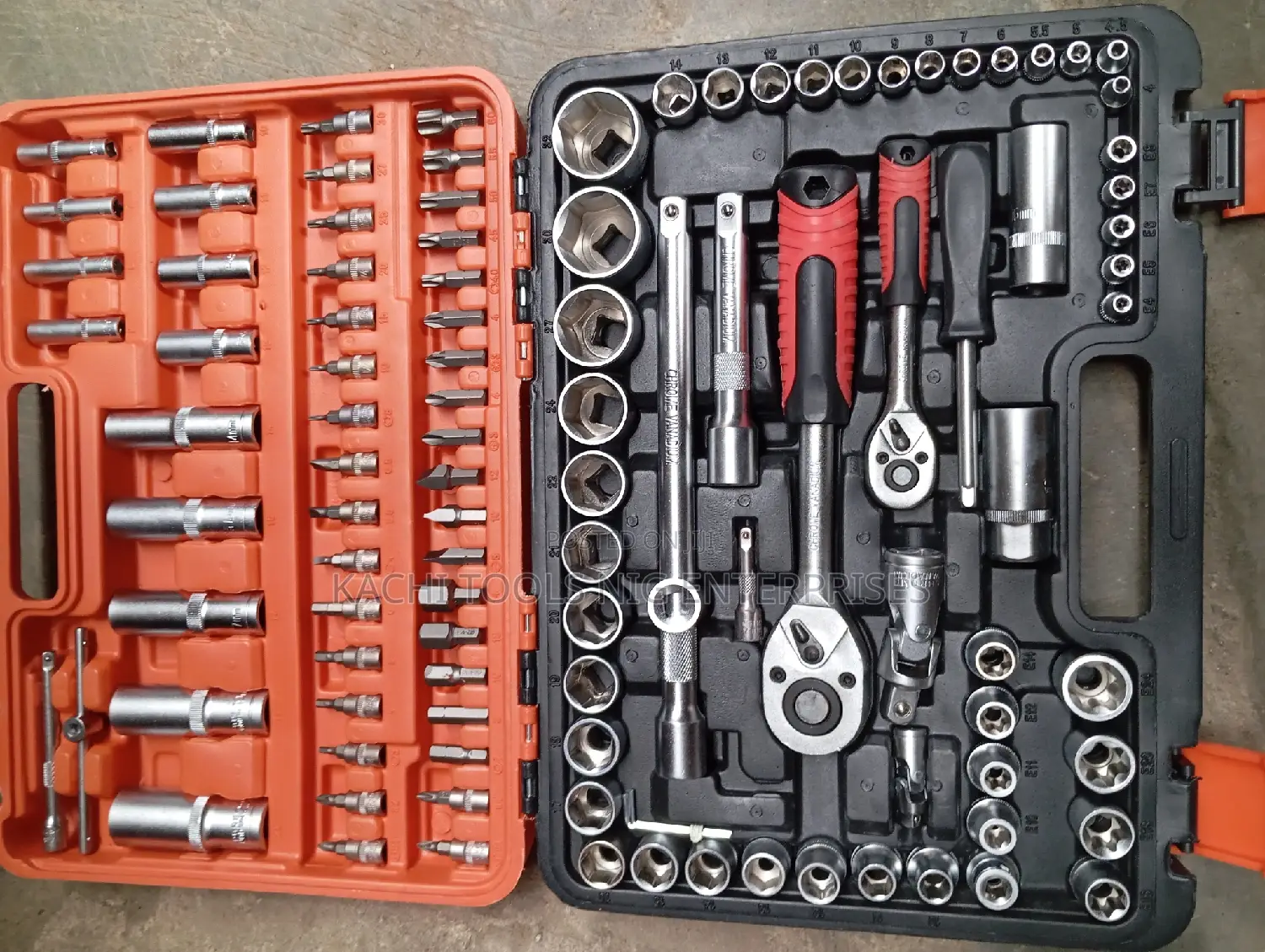 108 Pes Socket Wrench Set