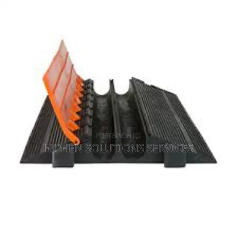 Heavy Duty Rubber Cable Protector - XL - 2 Channels