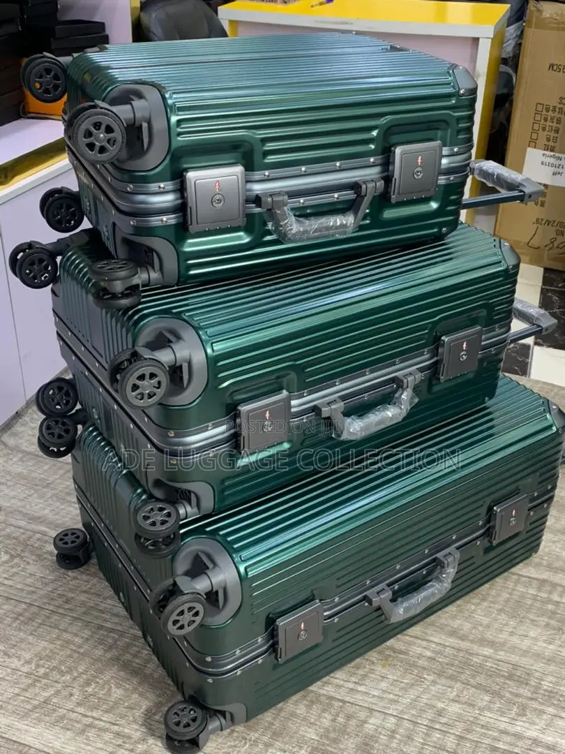 Strong Aluminum High Quality Luggage 3in1 S