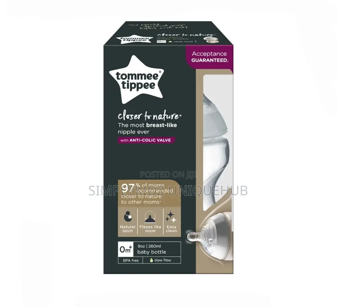 Tommee Tippee Closer to Nature Feeding Bottle 340ml/11oz