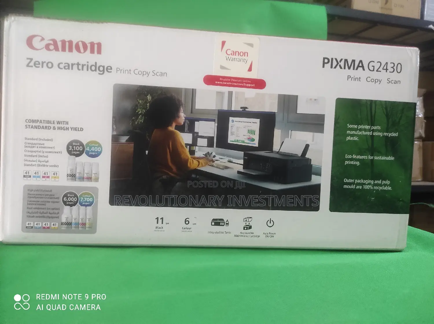 Canon PIXMA G2430 Mega Tank Printer