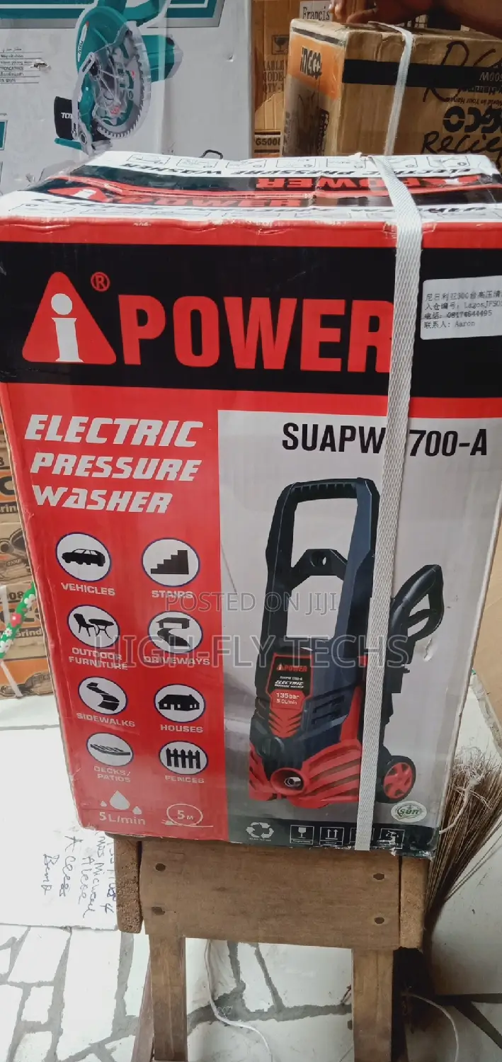 I-power Electric Pressure Washer SUAPW 1700-A