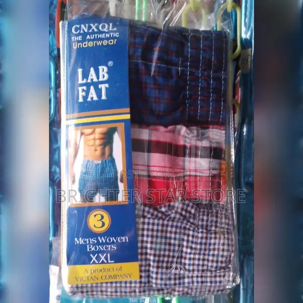 Lab Fat 3-in-1 Men's Boxer - Multicolour (Size XXL)