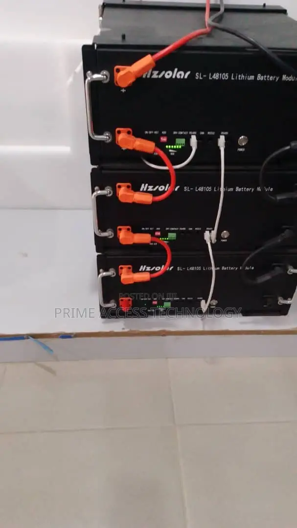 High Energy Long Lasting 5KWH Hzsolar Lithium Ion Battery