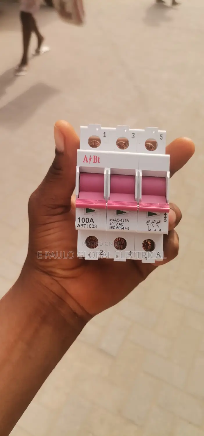 3pole Main Control Switch ABT