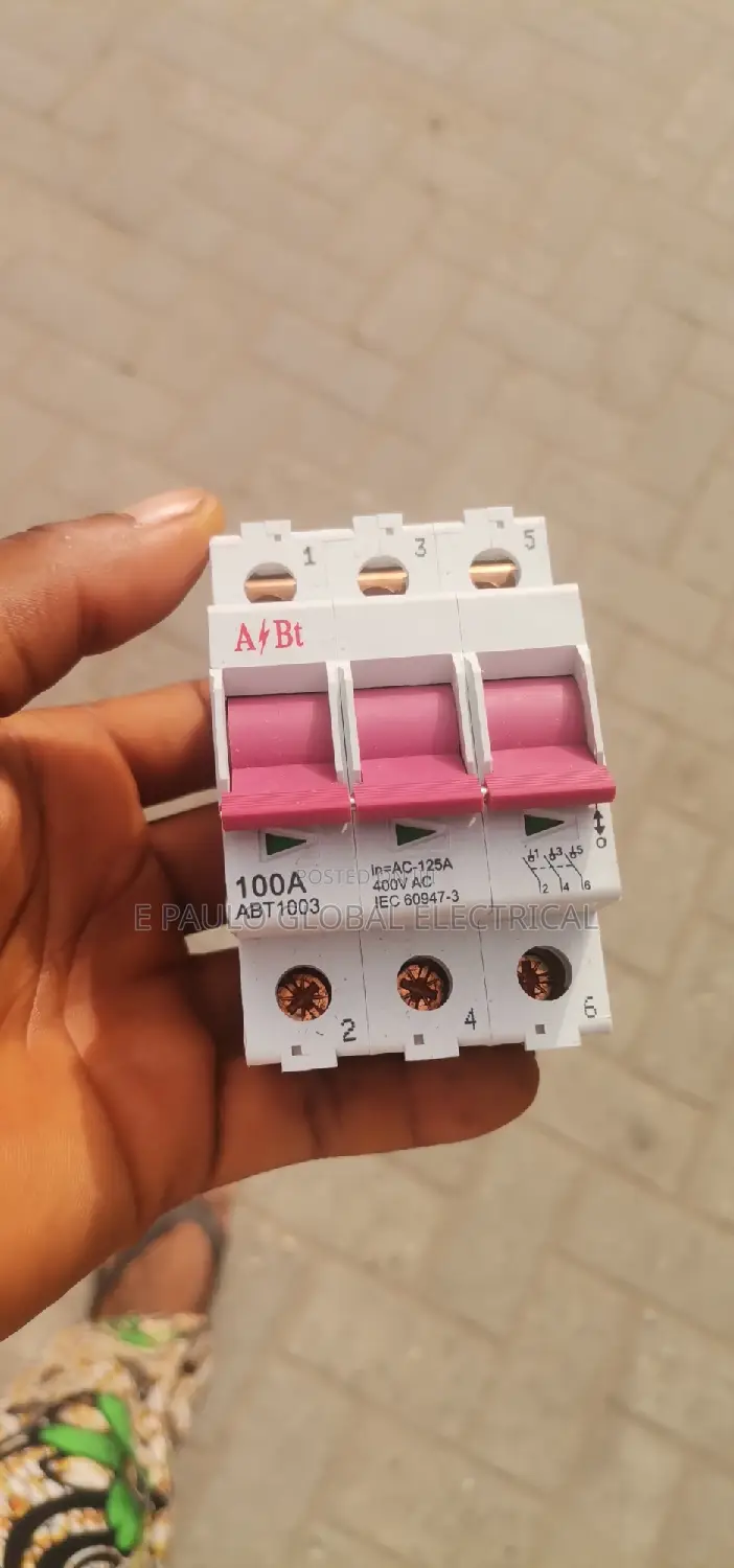 3pole Main Control Switch ABT