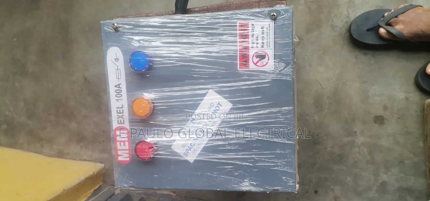 100amps Bus Bar Prepaid Meter