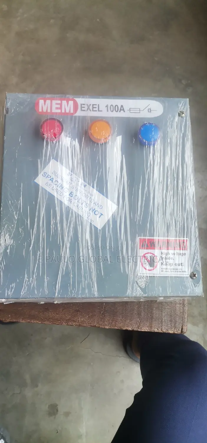 100amps Bus Bar Prepaid Meter