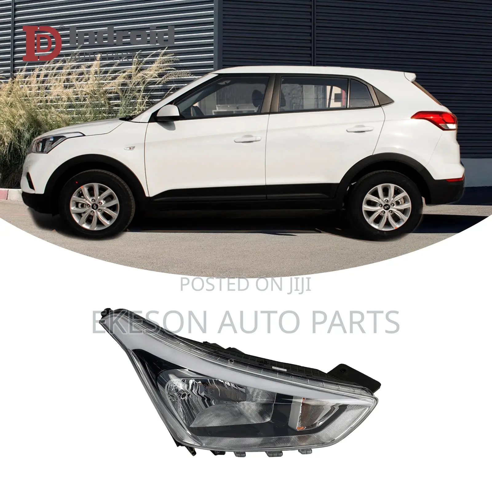Head Lamp Full Light Hyundai Creta Ix25 2017/2018