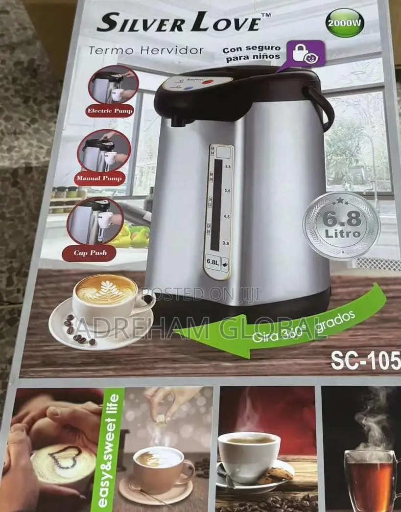 Silver Love 3 in 1 Electric Water Dispenser 2000w, 6.8L