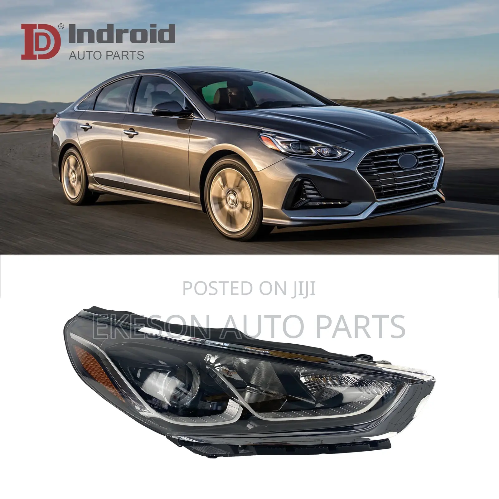 Full Light Head Lamp Sonata 2018 2019