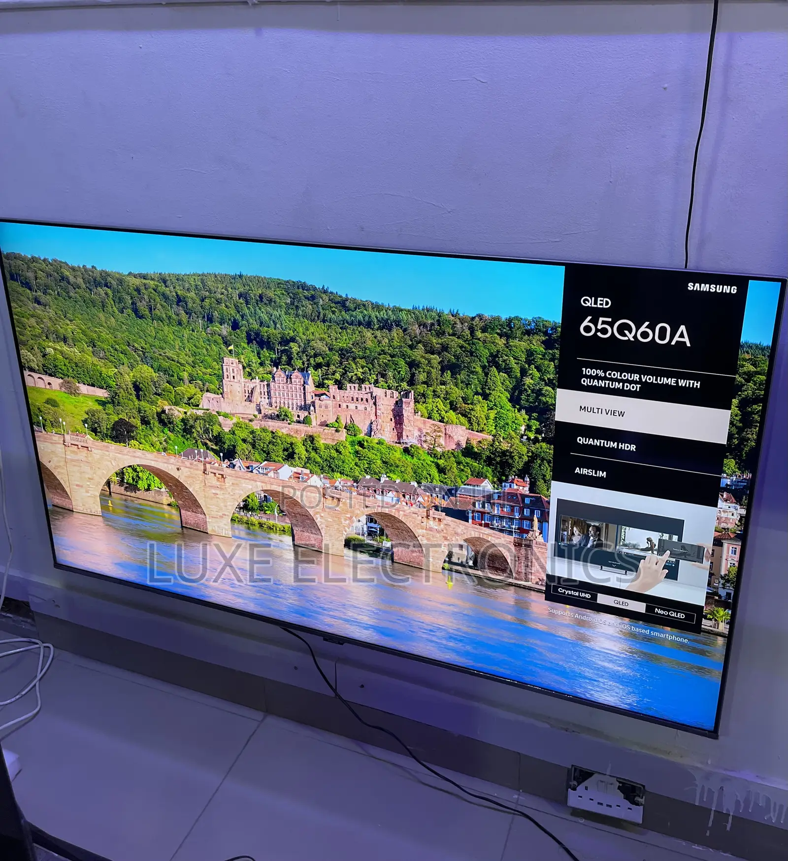65 Inches Samsung Qled Hdr Smart Tv 2022 Model