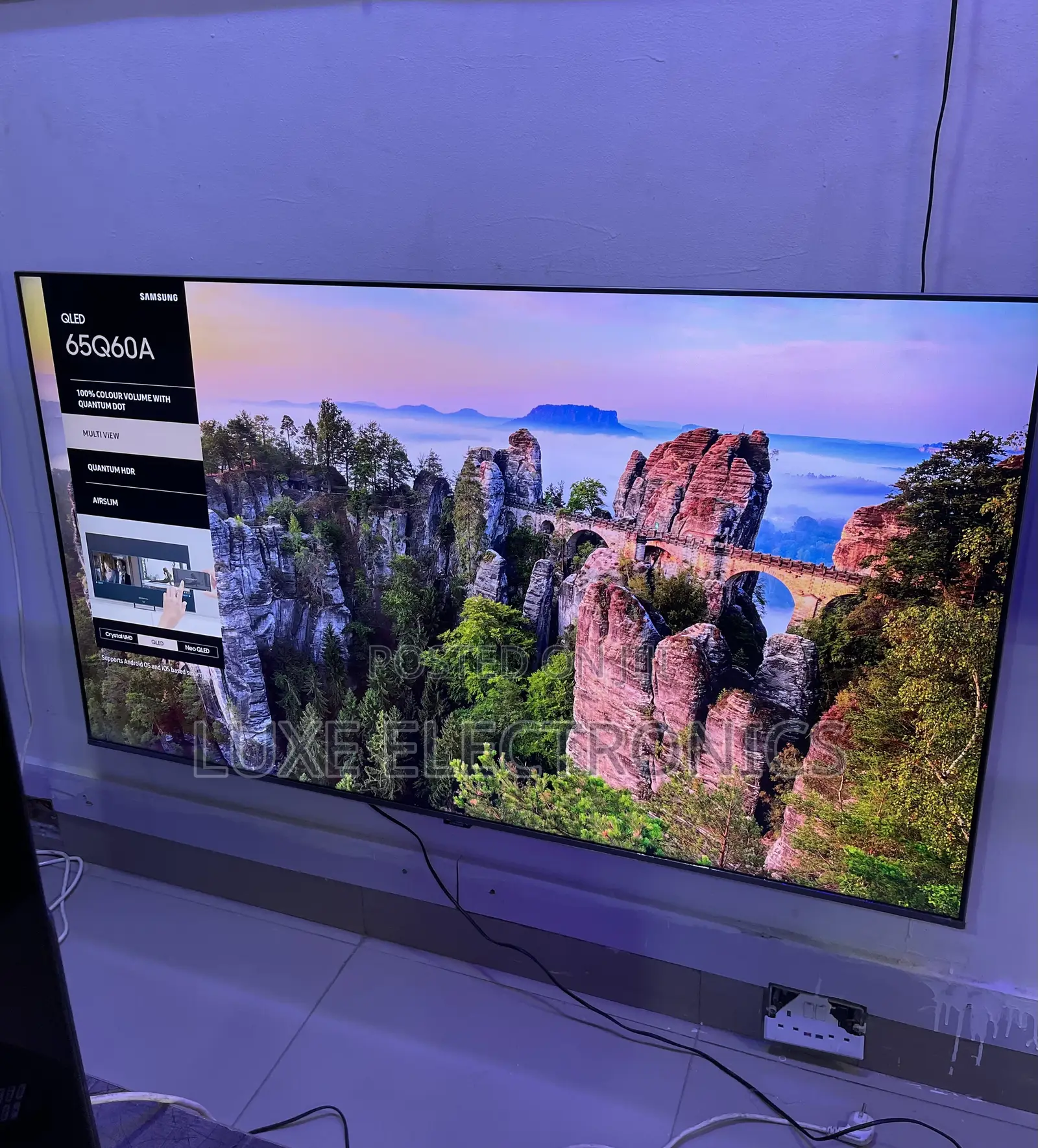 65 Inches Samsung Qled Hdr Smart Tv 2022 Model