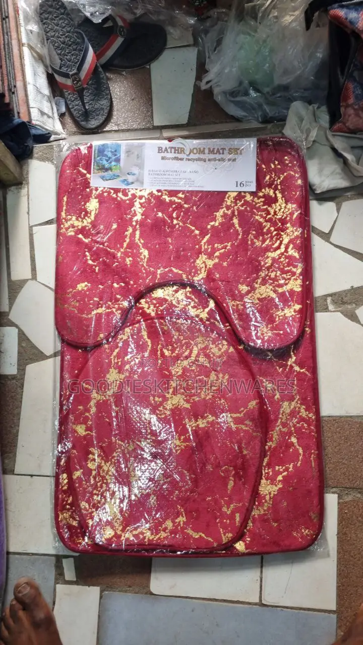 3 in 1 Water Absorbent Mat for Toilet