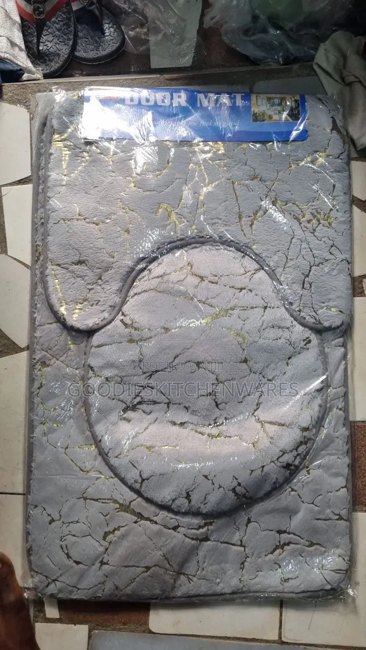 3 in 1 Water Absorbent Mat for Toilet