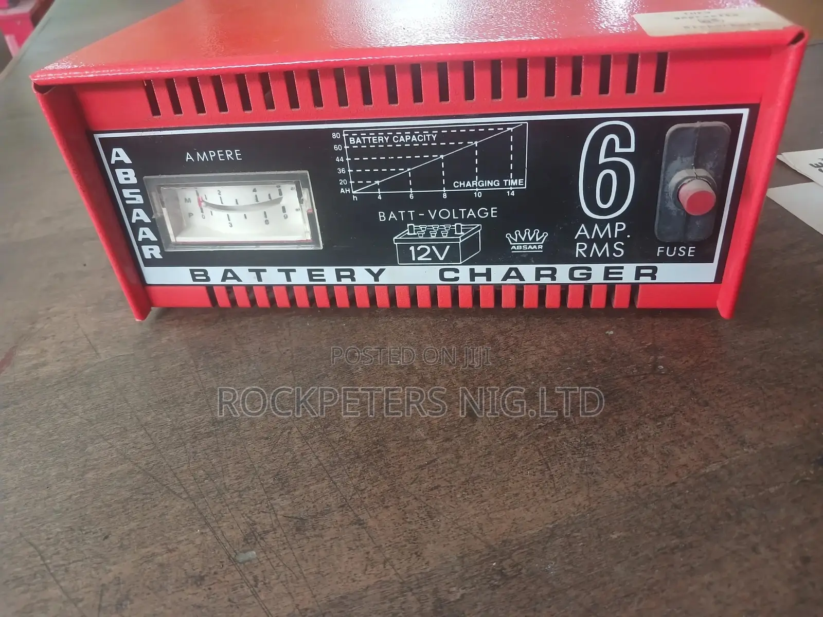 Absaar 6amps 12V Battery Charger