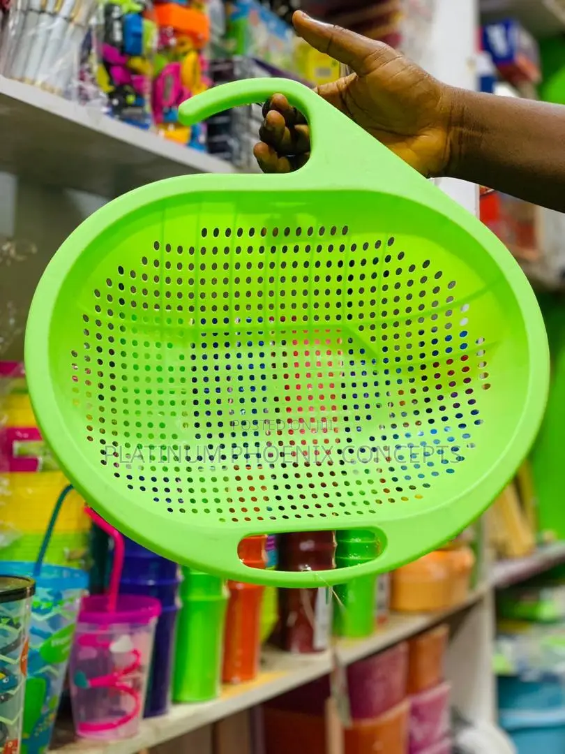 Big Sieve With Hand