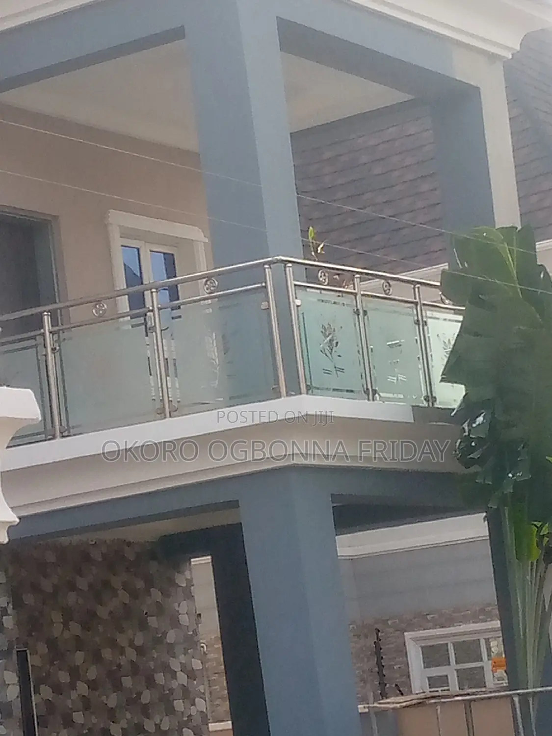 Glass With Hand Rails